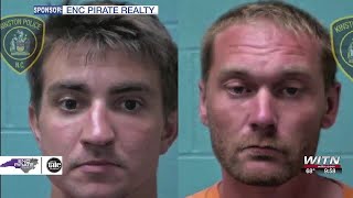 Two Macclesfield men arrested on drug charges after traffic stop in Kinston
