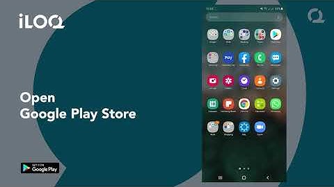 Using the iLOQ S50 app with your Android smartphone