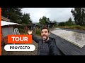 Tour por proyecto auto sustentable  tiny house quincho rstico tinajagym y huerto subterraneo