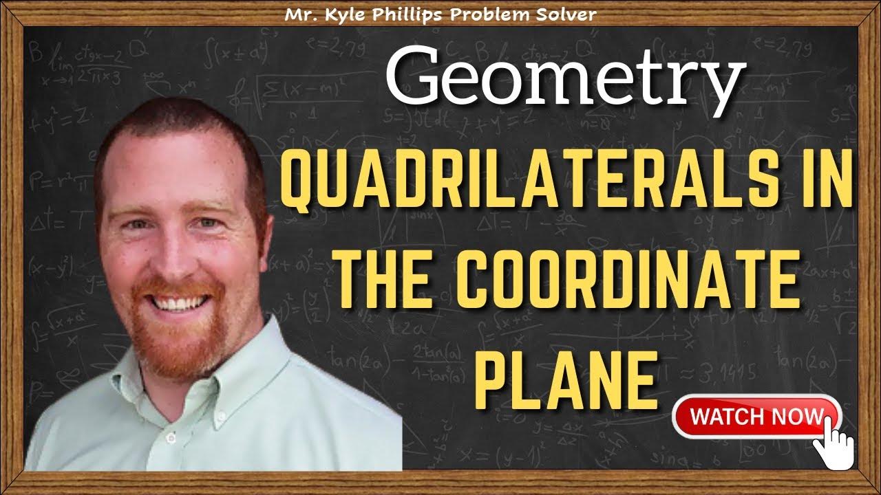 Quadrilaterals In The Coordinate Plane Answer Key