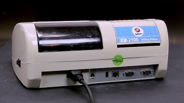 WeP BP 2100 - Switching ON the machine