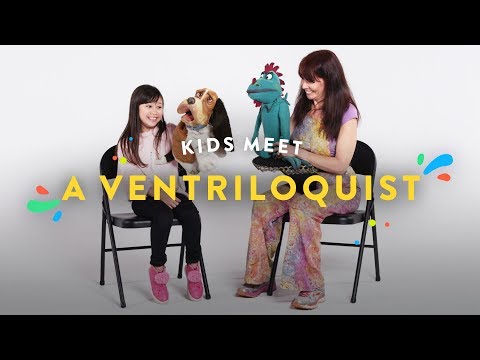 Kids Meet Ventriloquist | Kids Meet | HiHo