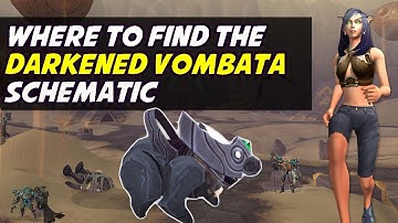 Darkened Vombata (Mount Schematic) - Protoform Synthesis