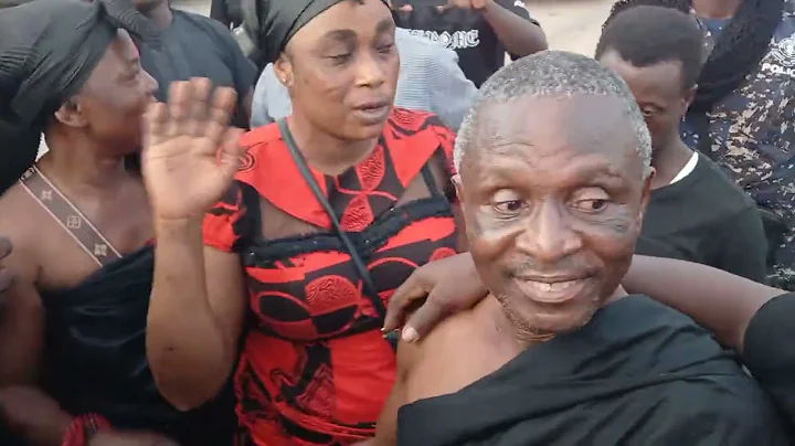 Arrival of Abusuapanin 2 Pac to Daddy Lumba's Funeral 