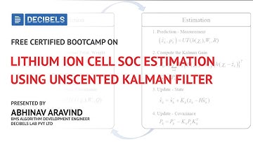 Lithium Ion Cell SOC Estimation using Unscented Kalman Filter