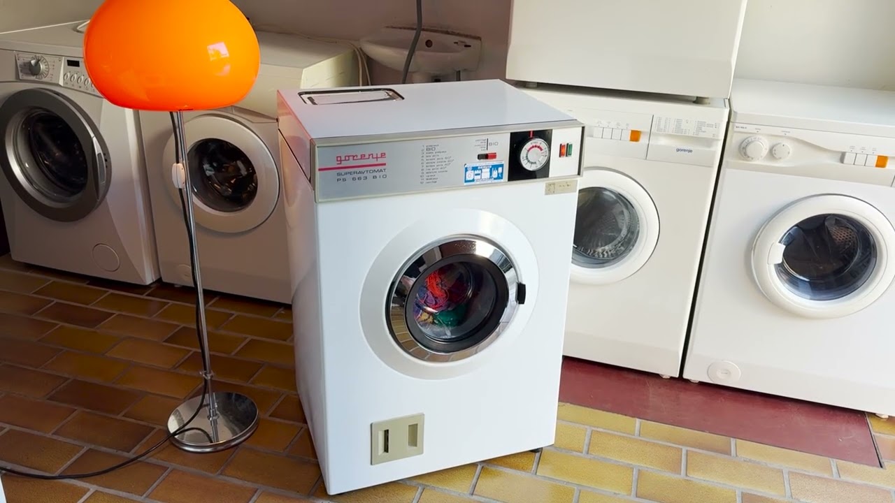 Gorenje SUPERAVTOMAT PS 663 BIO - Restoration Finished and 60°C Wash