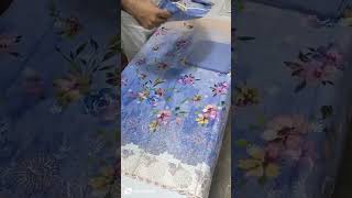 For order #03207285652 lawn print embroidery suit design online shopping