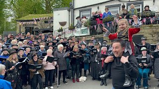 Days by the Kinks ~ The All Together Now Choir at Haworth Steampunk Weekend 2024