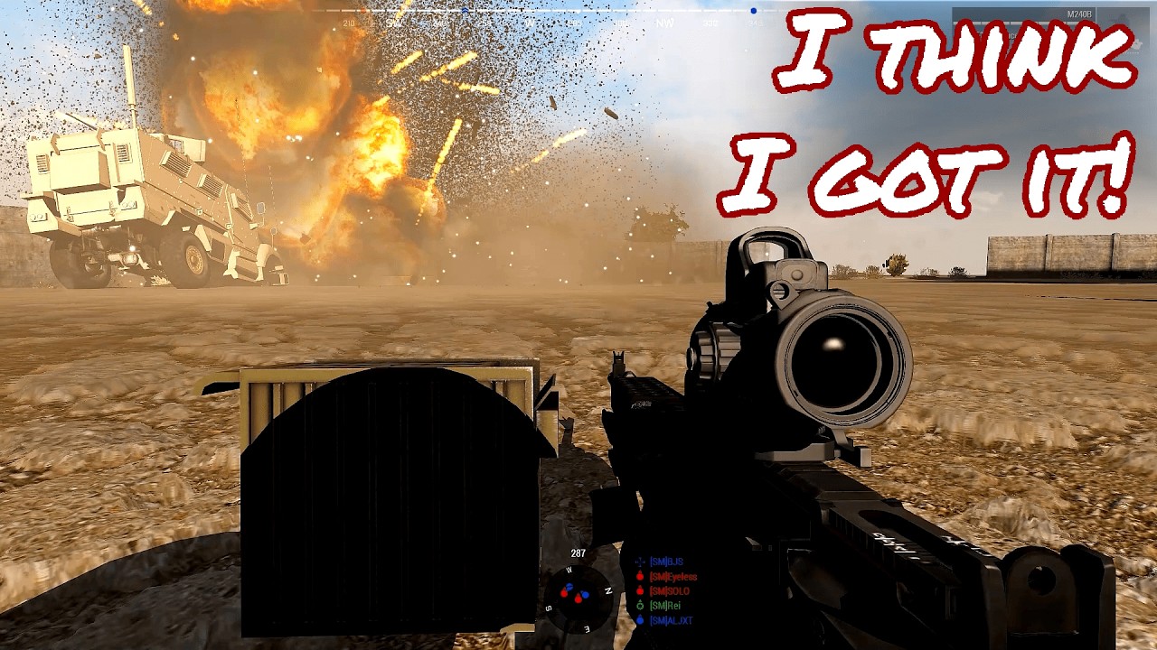 Arma 3 is a Very Serious Military Simulator