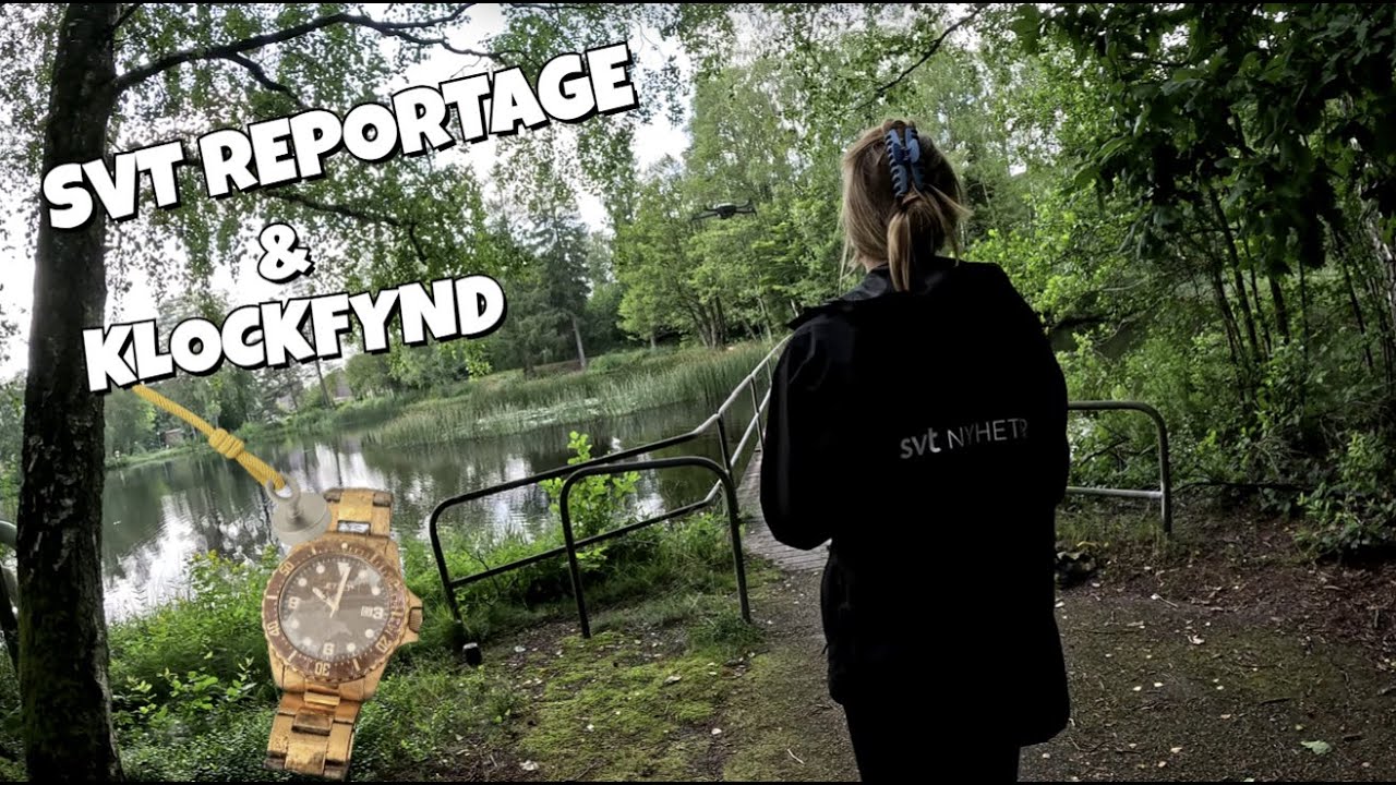 SVT Besök🎥& Klockfynd⌚💥Magnetfiske🧲 #magnetfiske #svt #magnetfishing