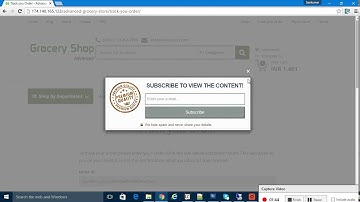 Grocery Shop Ecommerce Website