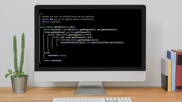 Multiplicación y resta de matrices - JAVA
