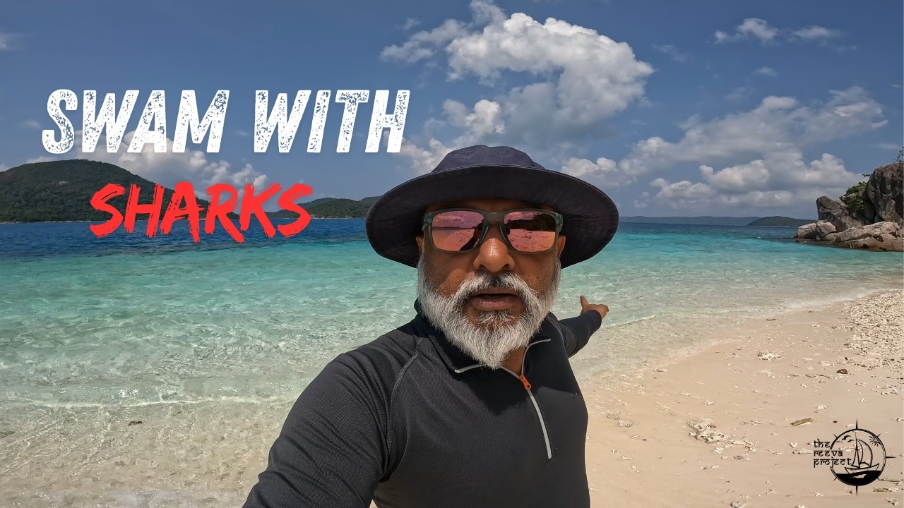 ⁣Hindi Vlog: Island Life in Indonesia Sharkes, Beach Barbeques & Food Tasting in Anambas  S04E13
