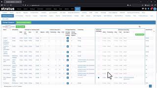 Package Creation Settings - Stratus