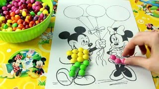 Mickey Mouse and Minnie Mouse Skittles