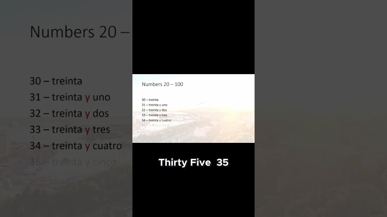 Spanish Numbers Review 🔥 Practice 30 to 55 Like a Pro!