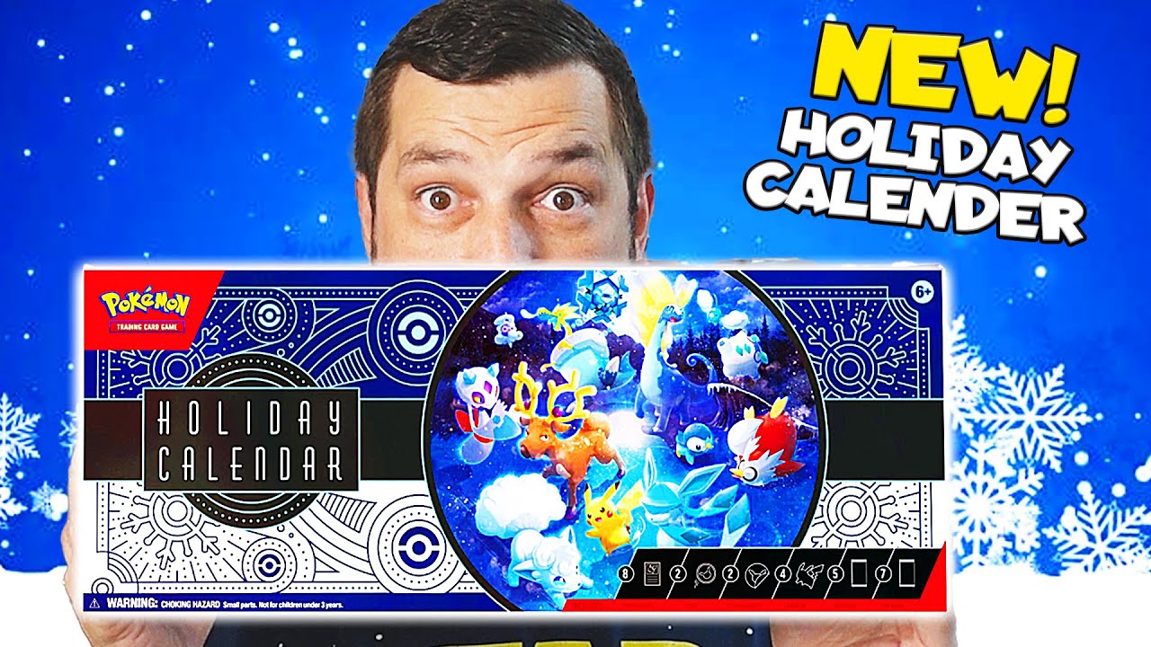 Opening Pokemon 2023 Happy Holidays Holiday Calendar! #dayfive #pokem