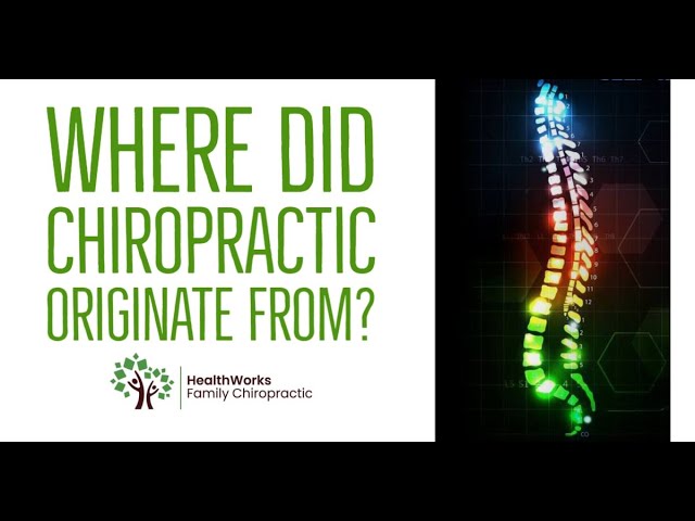 Where Did Chiropractic Originate From? class=