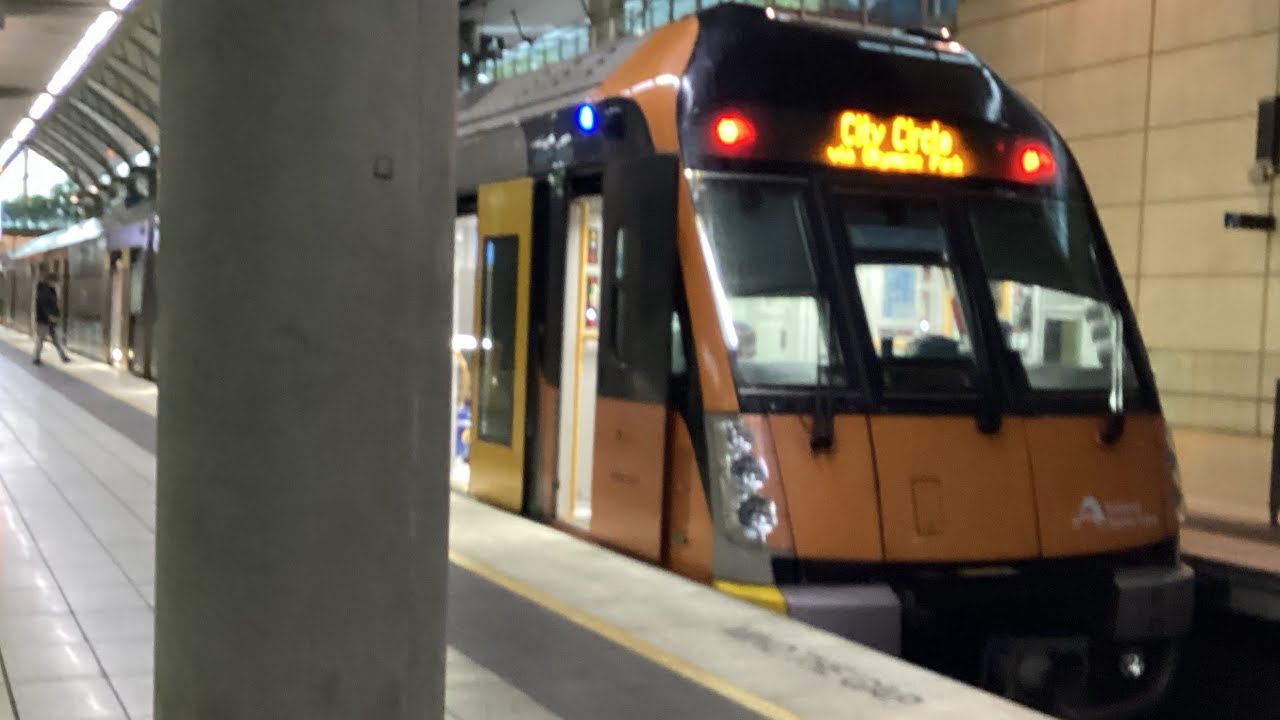 Sydney Trains Waratah B Set B41 T7 To City Circle