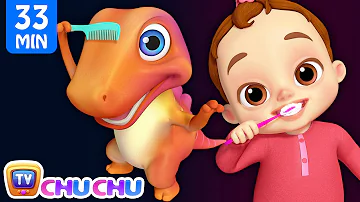 This Is The Way We Brush Our Teeth Good Habits Song + More ChuChu TV 3D Nursery Rhymes & Kids Songs