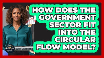 How Does The Government Sector Fit Into The Circular Flow Model? - Macroecon Experts