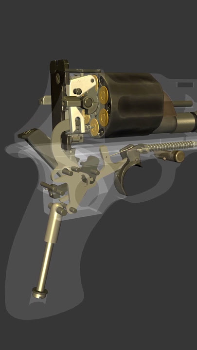 How Revolver Works? (Mateba Model 6 Unica)