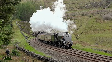 4498 "Sir Nigel Gresley" Returns To The Mainline