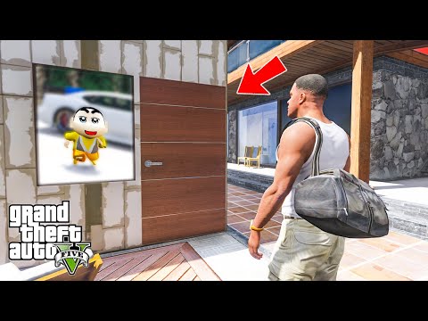 Shinchan Made Secret Shinchans House Inside Franklins House in GTA 5!