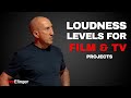 Sound mixing for film loudness