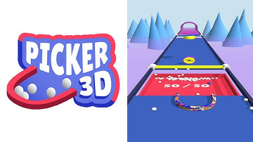 Picker 3D - Android, ios All Levels Gameplay (Levels 32-35) #picker3d ##androidgameplay #mobilegame
