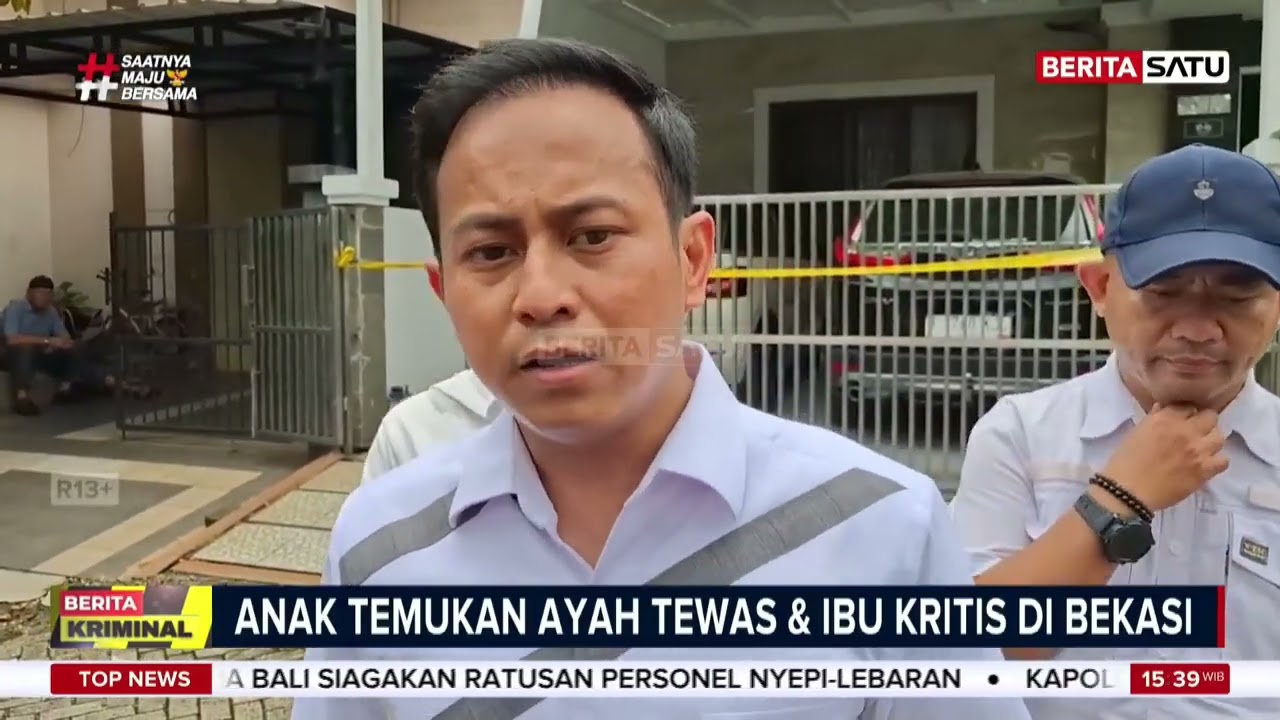 Anak Temukan Ayah Bersimbah Darah, Ibu Kritis! Pencurian Menjelang Sahur di Pondok Gede #beritasatu