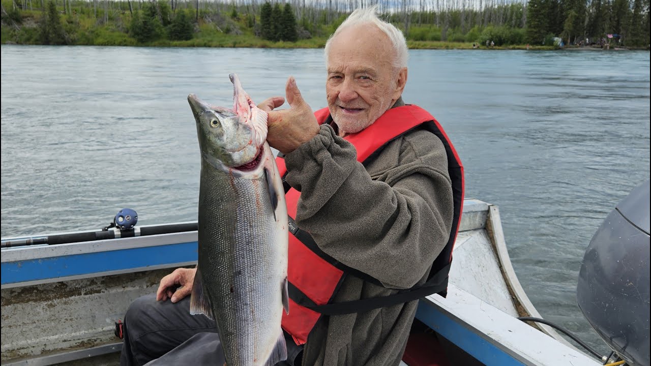 My 83 Year Old Dad Catches Two Big Salmon YouTube my-83-year-old-dad-catches-two-big-salmon-youtube
