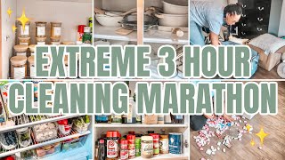 OVER 3 HOURS OF CLEANING MOTIVATION | EXTREME CLEANING MARATHON | 2022 CLEAN WITH ME