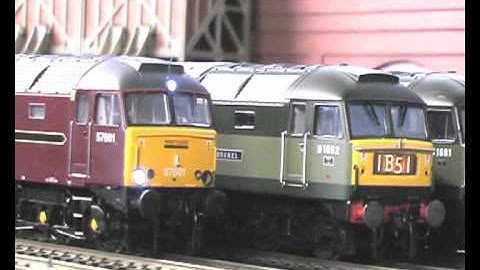 Classes 47 & 57 Sound Comparison