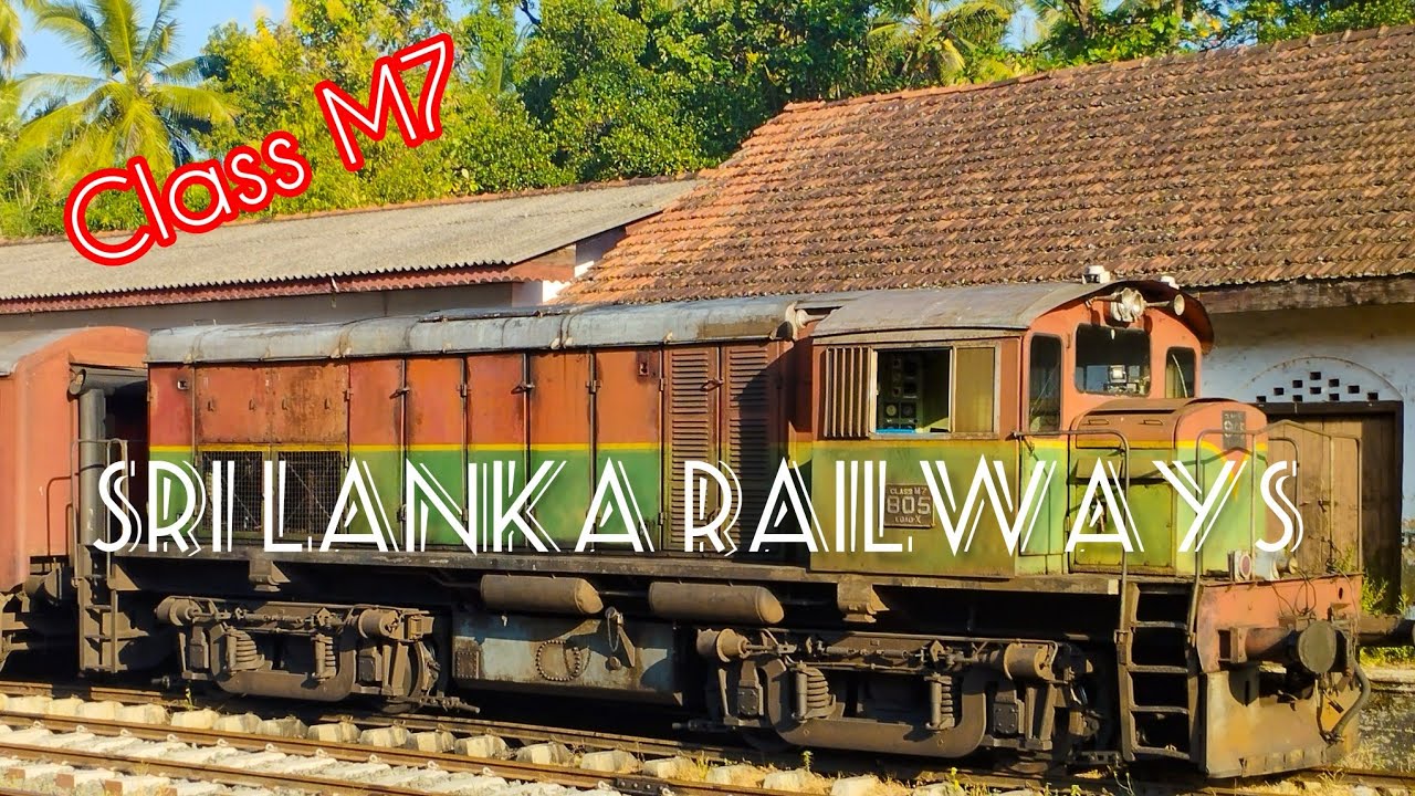 Kurunegala - Maho baby train #srilankarailways #brush #m7 #kurunegala