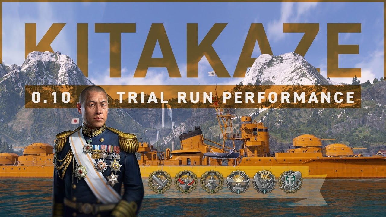 World of Warships — Kitakaze | 0.10+ Trial Run