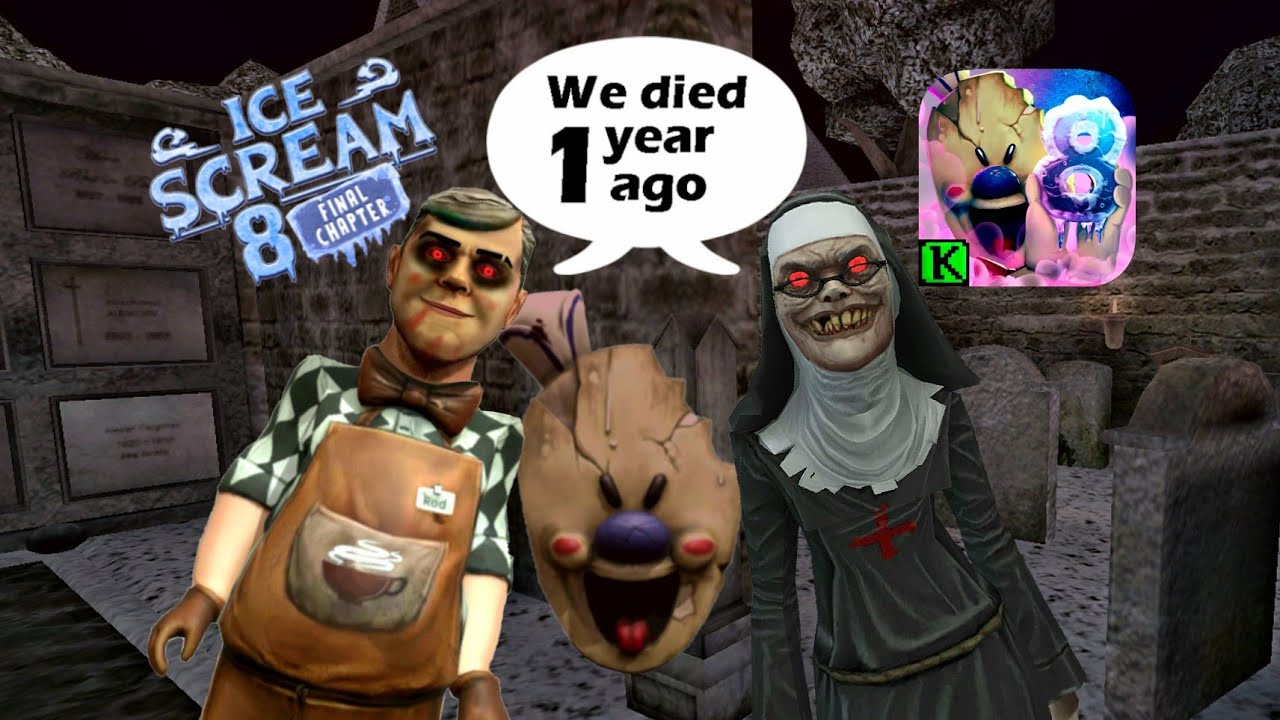 Ice Scream 8 | Rod's Death first anniversary gameplay 