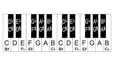 How Are Piano Keys Labeled? How To Label The Piano Keyboard