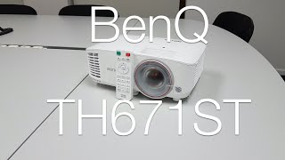 BenQ TH671ST - короткофокусный проектор для домашних кинотеатров