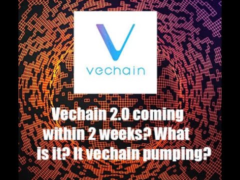 Vechain(VET) 2.0 coming within 2 weeks? Is this why Vechain is pumping? What is 2.0?