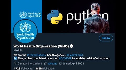 Análisis de Tweets de la OMS con Inteligencia Artificial