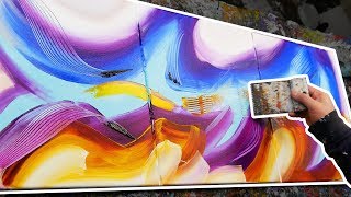 john beckley abstract painting acrylic easy play