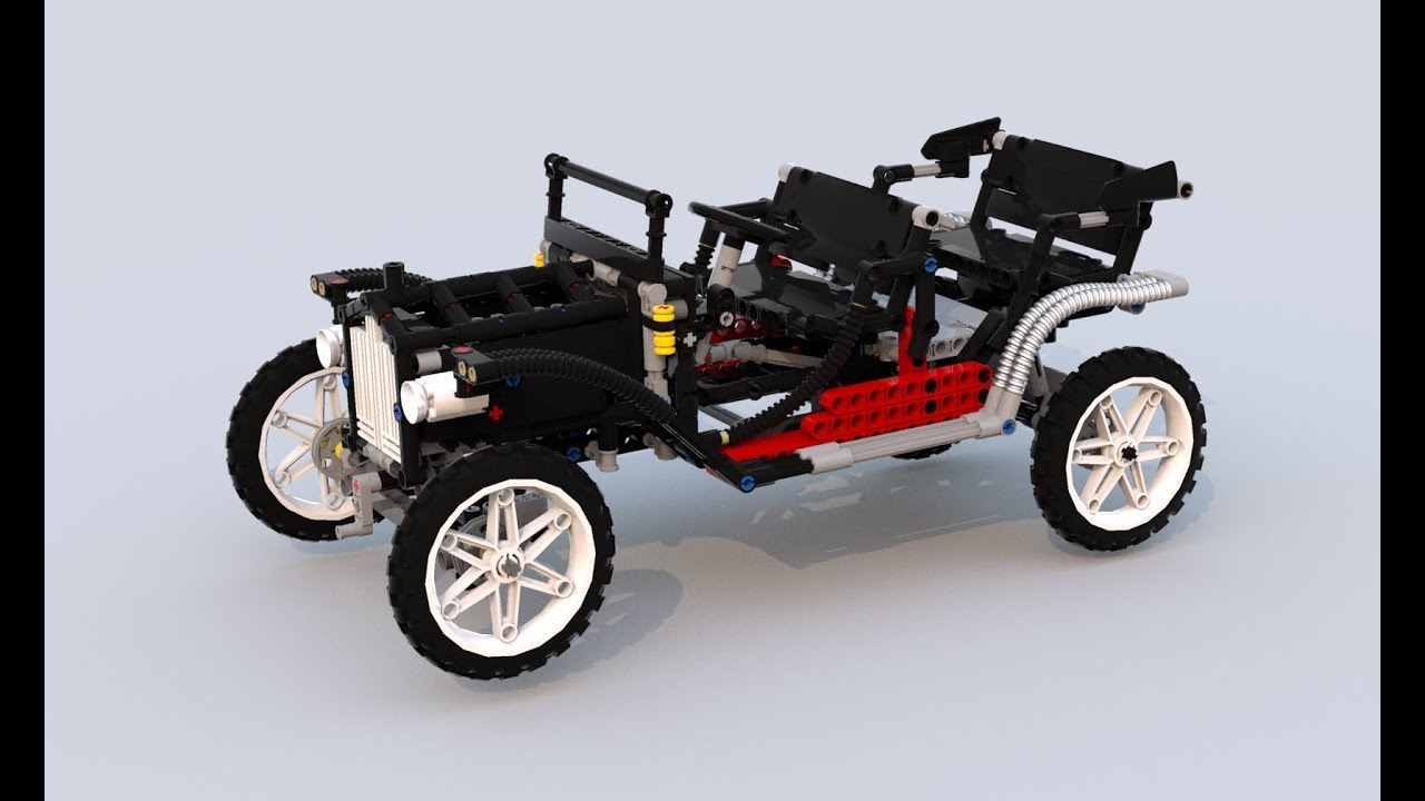 Ford T (Lego Technic) - YouTube