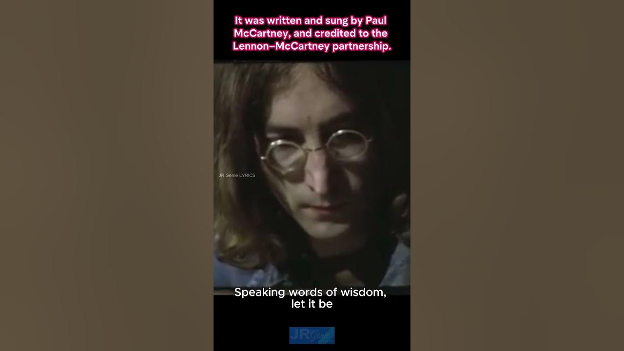LET IT BE - The Beatles - Paul McCartney