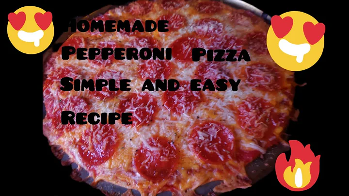 Best homemade pepperoni pizza recipe  (Christina's...