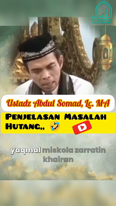 BAGAIMANA KALAU PERUSAHAAN TAK BAYAR GAJI KARYAWAN??.HUTAANG!!🤣 UST. ABDUL SOMAD  Lc.MA #fypyoutube