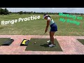 Practice Range Session Working On My Golf Swing ⛳️