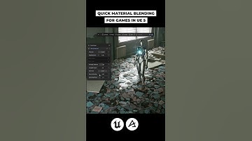 Blending Megascans materials in UE5 the easy way.