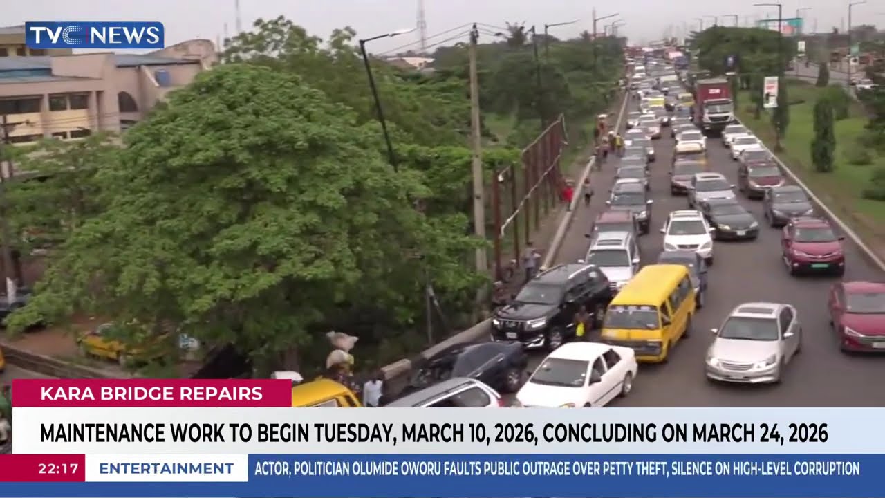 FG Diverts Traffic On Lagos- Ibadan Expressway Over Kara Bridge Repairs