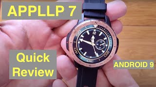 Lokmat Appllp 7 Android 91 4Gb128Gb Dual-Mode 4G Spo2 Sleep Monitoring Smartwatch Quick Overview